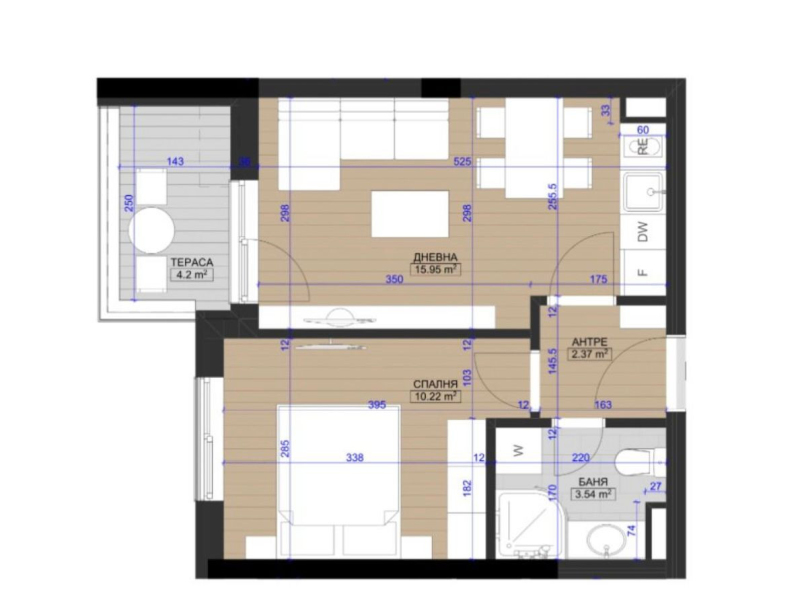 HARMONY RESIDENCE тристаен апартамент