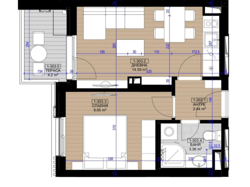 HARMONY RESIDENCE четиристаен апартамент