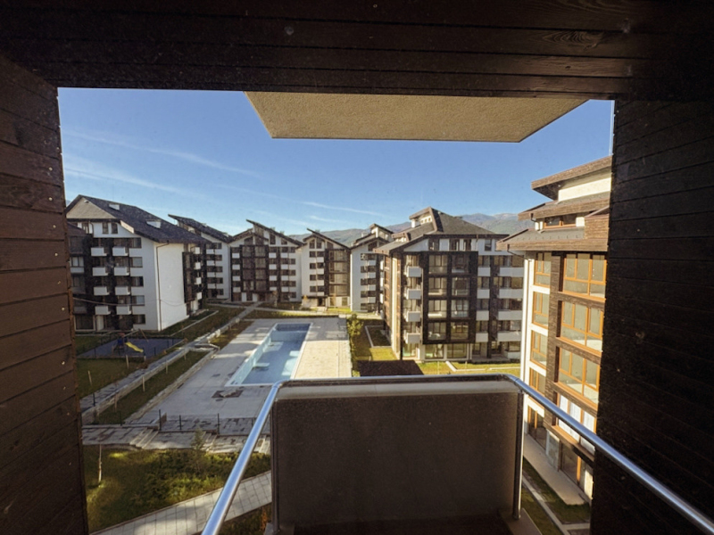 Напълно нов едностаен апартамент в комплекс Silver Mountain – до голф клуб Pirin